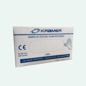 GUANTES DE LATEX MARCA KRAMER