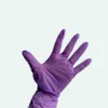 21 GUANTES DE NITRILO LILA