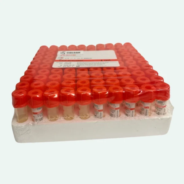 TUBOS VACUTAINER TAPA ROJA 1.0 ML