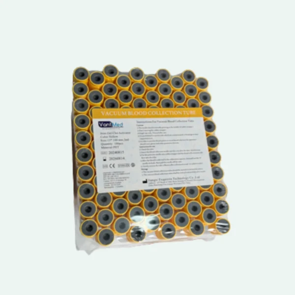 TUBOS VACUTAINER TAPA AMARILLA 5.0 ML