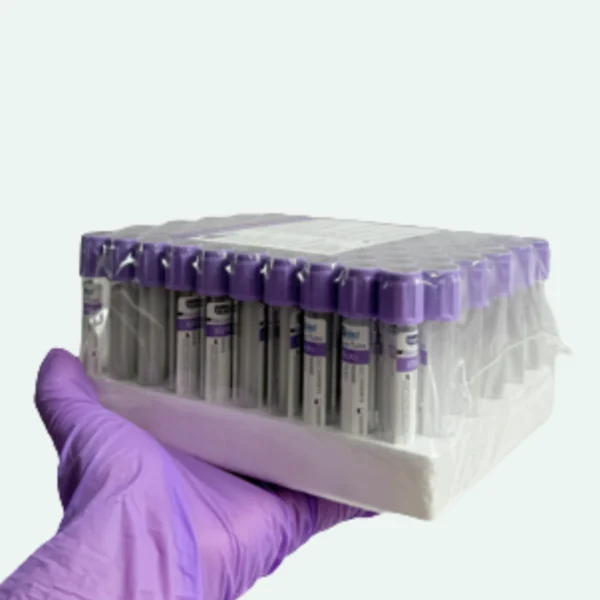 TUBOS VACUTAINER TAPA LILA 4.0 ML