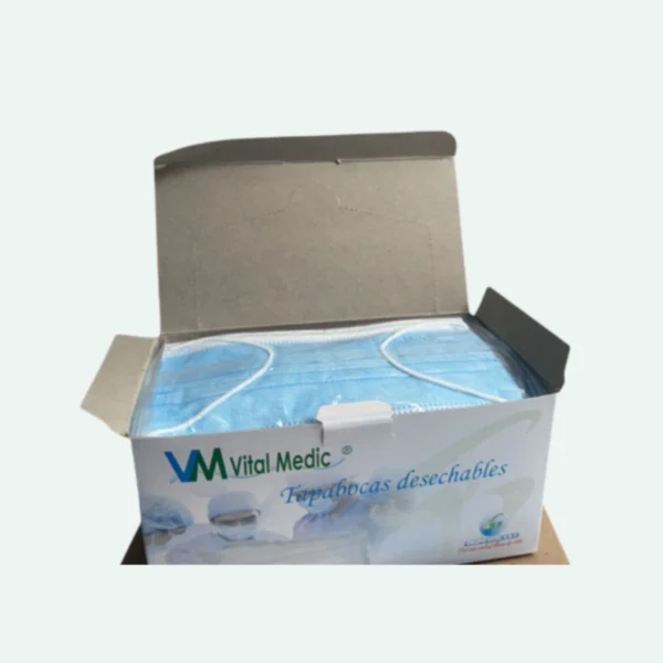 37 TAPABOCAS DESECHABLE AZUL