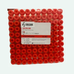 4 TUBOS VACUTAINER TAPA ROJA 1.0 ML