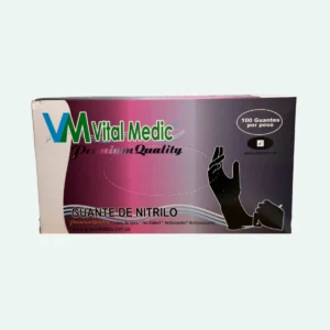 GUANTES DE NITRILO NEGRO