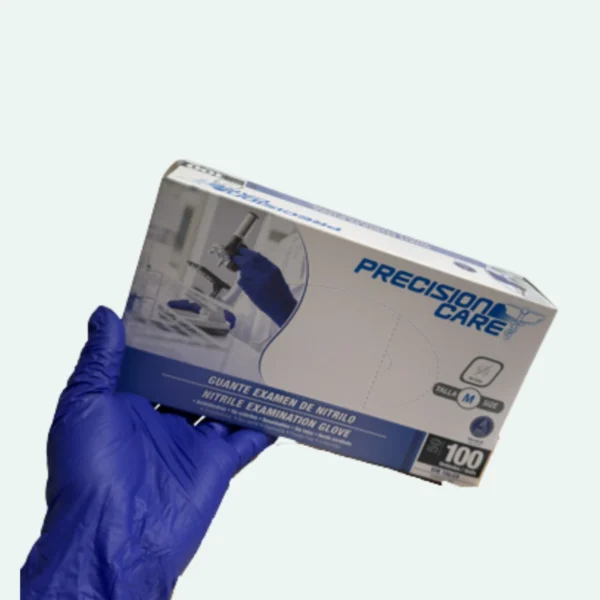 GUANTES DE NITRILO AZUL