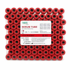 TUBOS VACUTAINER TAPA ROJA 1.0 ML