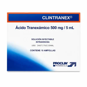 Ácido Tranexámico Solución Inyectable 500 mg / 5 mL